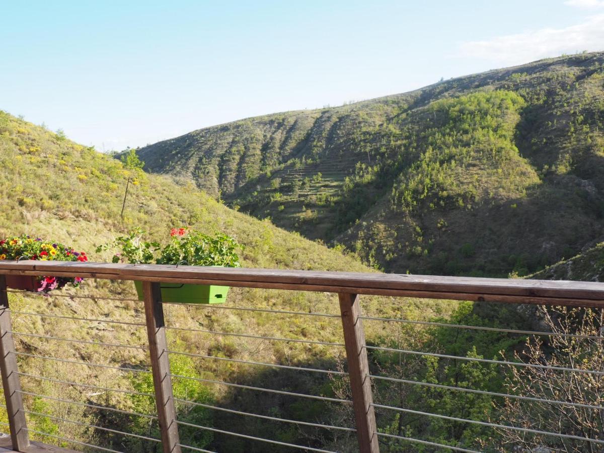 Chalet Sur Pilotis Avec Piscine Privee Lucéram Exteriör bild