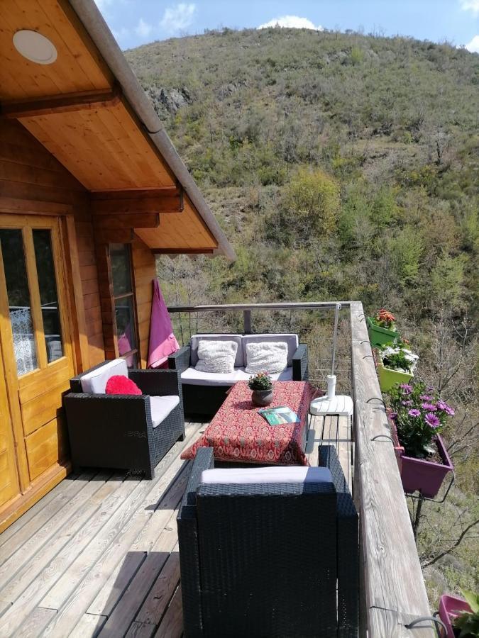 Chalet Sur Pilotis Avec Piscine Privee Lucéram Exteriör bild